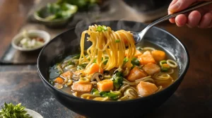Ik kook Japanse misosoep met zalm en shiitake mee met MAX: dit is het recept stap voor stap
