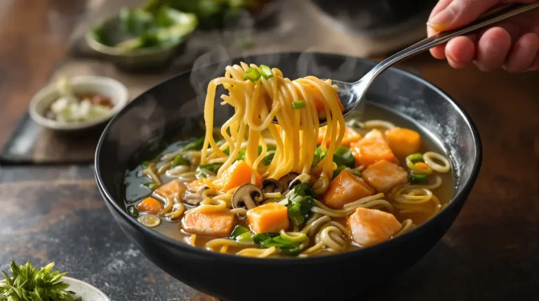 Ik kook Japanse misosoep met zalm en shiitake mee met MAX: dit is het recept stap voor stap Ik kook Japanse misosoep met zalm en shiitake mee met MAX: dit is het recept stap voor stap