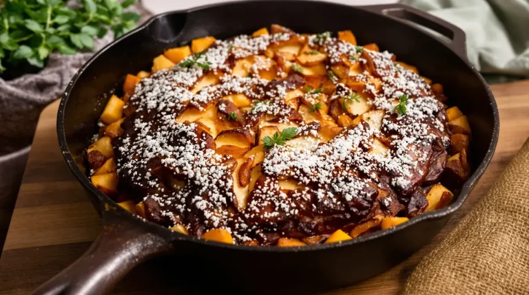 Kleurrijke ovenschotel met andijvie en zoete aardappel die je in een handomdraai op tafel zet